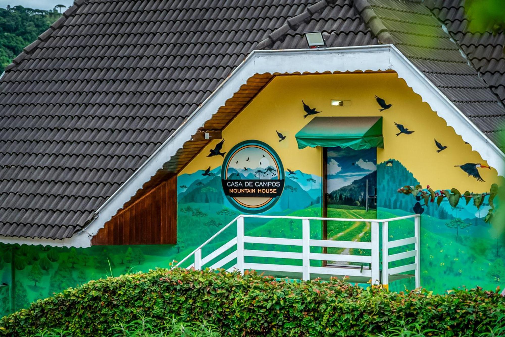 Velinn Pousada Casa De Campos Mountain House Campos do Jordão Esterno foto